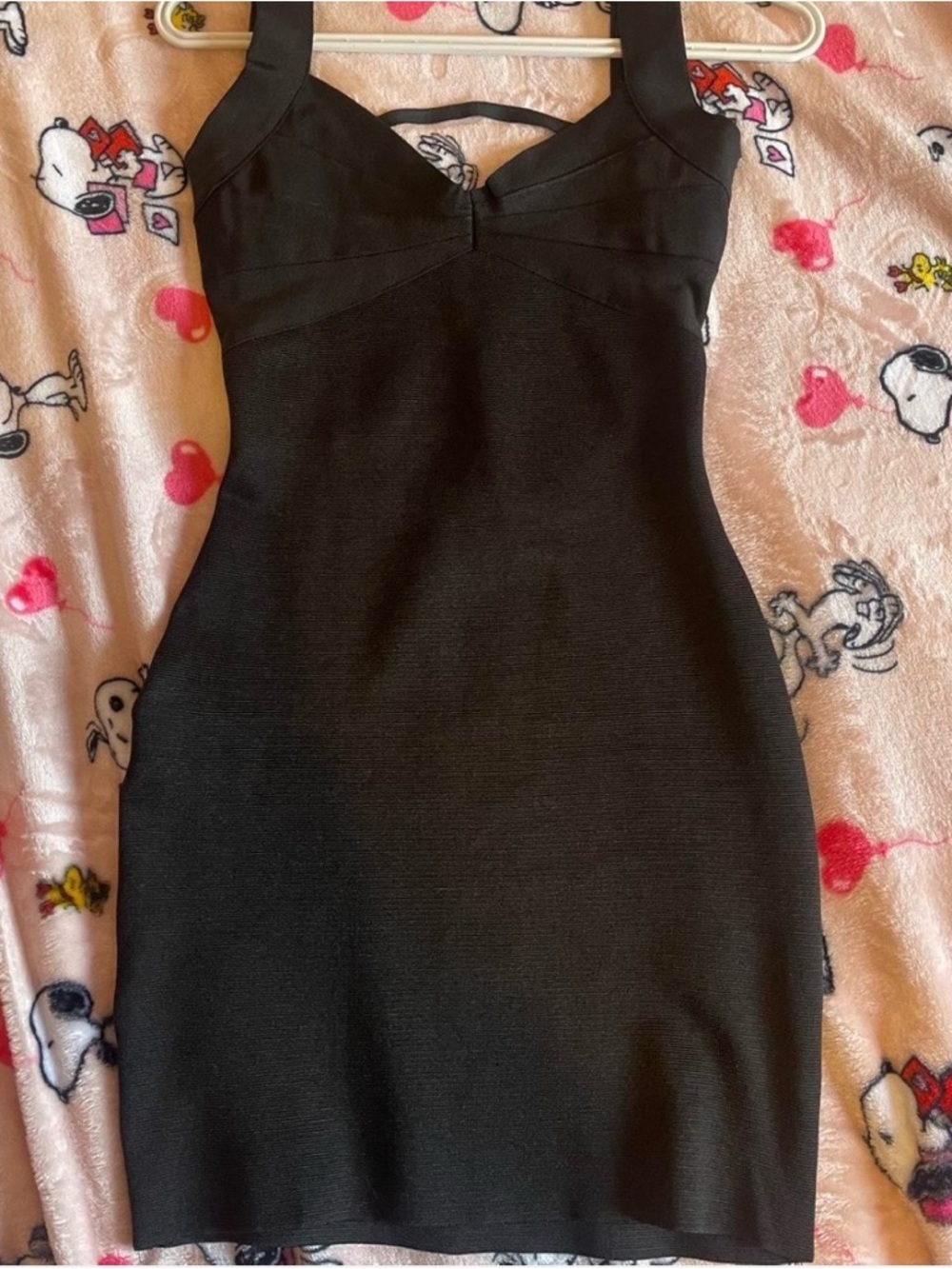 WOW couture Black Mini Bandage Dress